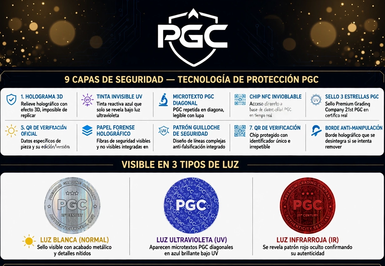 Sello UID PGC con Tinta Invisible